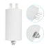 PATIKIL 16uf CBB60 Run Capacitor - AC 250V 4 Pins 50/60Hz Cylinder Bottom with M8 Screw for Washing Machine Pump Motor
