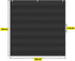 Eamay Standard Pocket Charts, Black Classroom Pocket Chart for Teacher Supplies (28W*28L)
