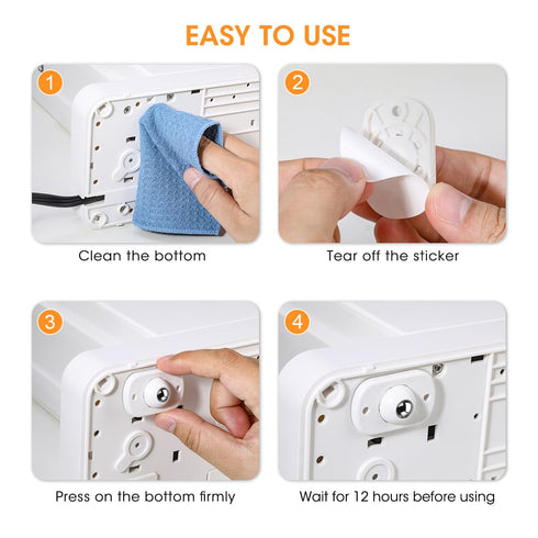 Aieve Appliance Sliders for Kitchen Appliances, 8 Pack Small Appliance Wheels for Easy Moving