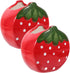Veemoon Strawberry Pen Holder Set 2pcs Cute Desktop Storage Multi-functional Stationery Organizer