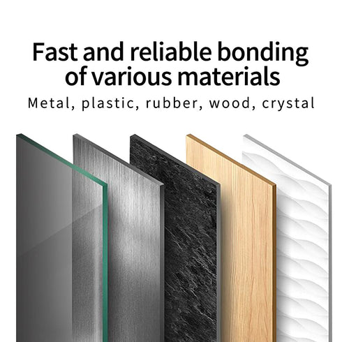 Metal Glue for Bonding - Instant Super Glue for Metal, Stainless Steel, Aluminum Alloy, DIY Craft, and More