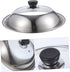 Universal Stainless Steel Pot Lid for Cooking and Steaming