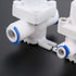 RO Water Pressure Relief Valve, 1/4" OD Hose Quick Connection Water Pressure Reducing Regulator for RO System