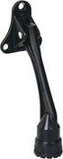 HOME&I Kickdown Door Stopper, 4-Inch Rubber Foot Door Holder (Black, 1 Pack)