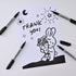 Permanent Markers, 40 Pack Bulk - Quick Drying, Waterproof, Smooth, Durable, Gray Shell, Mark on Glass, Tiles, Cloth