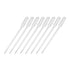uxcell 30 Pcs Clear Plastic Disposable Pipettes, 0.5ml Liquid Dropper for Lab