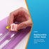 ZEQUAN Small Purple A4 Paper Trimmer, Portable Cutter for Label, Origami, Card, Photo, Coupon, Scrapbook, Cardstock,