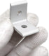 10 Sets 1" x 1" Aluminum Extrusion Profiles Corner 1010 Series Angle Bracket Connector with M6 T Slot Nuts