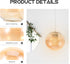 5.11 Inch Luxshiny Globe Glass Lamp Shade Clear Replacement for Pendant Light Fixtures Decorative Round Lampshade