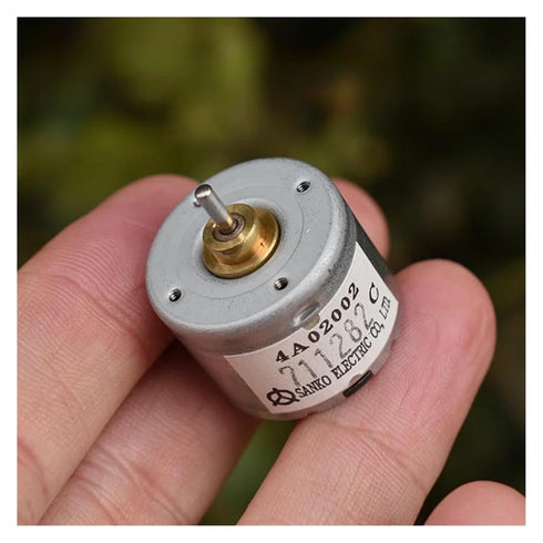 JOMMLKOX 310 5V 6V 6500RPM 24mm 2mm Metal Brush Electronic Starter DC Engine Shaft for Optical Instrument Toy Model