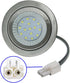2-Pack 1.5W LED Cooker Range Hood Bulb Light, 12V DC, 60mm Hole, Closet Light, Undercabinet Light, Recessed Downlight,
