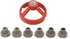 Drill Punch Locator Chucks 5/6/7/8/9/10mm, Woodworking Vertical Drilling Fixture Self Centering Drill Bit Jig