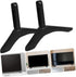 Zerodeko Set Rustic TV Stand with Strong Load-Bearing Mounts