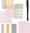Mr. Pen Pastel Transparent Sticky Notes, 200 Pcs, Bible Sticky Notes, Planner Tabs, Repositionable Book Sticky Notes