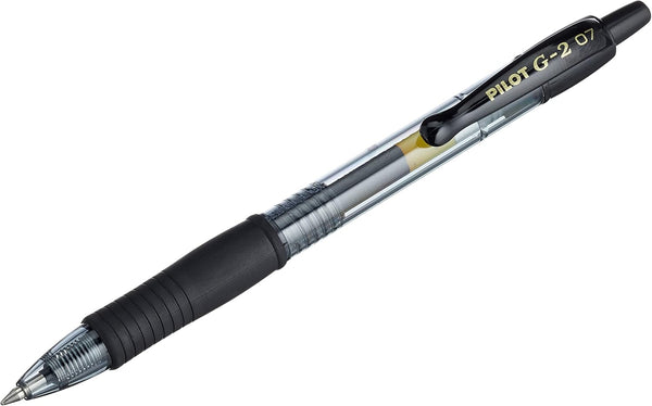 Pilot G207 Retractable Gel Rollerball, Box of 12 with 0.7 mm Tip