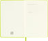 Moleskine Classic Notebook, Hard Cover, Pocket, Ruled/Lined, Lemon Green, 192 Pages