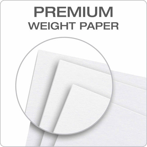 50EE 5" 8", 500 (5 Packs 100) (50) Oxford Blank Index Cards, x White, Cards