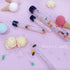 HUAOU 13x100mm Glass Test Tubes, Pack of 10 with Black Screw Caps, 8ml Boro Glass for Experiments and Decorations
