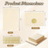 ZIOHRPA 50 Pack 4x6 inch, Cream Blank Cards and Envelopes Cards and Envelopes, Self-Seal for Wedding Invitations, Thank