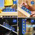 WORKPRO Conduit Bending Level, Magnetic Torpedo Level, Pipe Level, Aluminum Alloy Construction, 6.3-inch