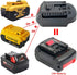 Battery Adapter for Bosch 18V Lithium-Ion Cordless Tool, Compatible with Dewalt 18V 20V Max/Milwaukee M18 Battery