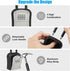 Key Lock Box, Portable Lockbox for House Key, 4 Digit Combination Key Safe Storage, Waterproof Wall Mounted