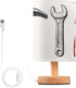 Glaphy Hammer Wrench Pliers Tools Table Lamp Nightstand Lamp with USB Port Bedside
