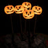 Ochine Solar Halloween Pumpkin Garden Stake Lights for Halloween Decorations, Halloween Ghosts Pathway Lights, Skull