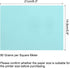 50 8.3 5.8 Inch 80gsm MECCANIXITY Sheets Colored Copy Paper x Printer Paper Light Blue for Office Printing, Document