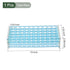 YOKIVE Tube Rack, Polypropylene Test Tube Rack Holder | Great for 13-16mm Lab Test Tube(Blue, 50-Sockets)