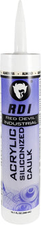Red Devil 08462I RD Pro Construction Grade Siliconized Acrylic Sealant, 10.1 oz, Almond