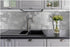 XUANINY Peel and Stick Metal Backsplash Tiles, Self Adhesive Aluminum Mosaic 3D Wall Sticker for Kitchen (Brushed