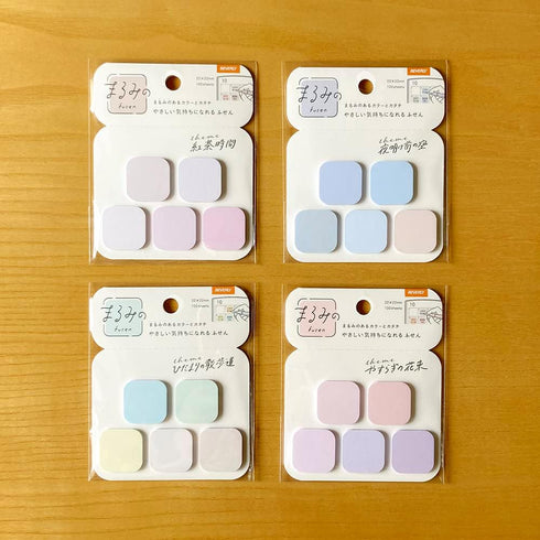 Beverly FS-098 Sticky Notes, Marumi Relaxing Bouquet, Petite Size