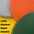 FANGMING Chair Cushions for Dining Chairs Leather Round Chair Pad Soft Memory Foam Indoor and Outdoor Non-Slip Round