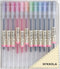 Premium Gel Ink Pen 12 Packs, Fine Point Ballpoint Pen for Japanese Office School Stationery Supply 0.5mm
