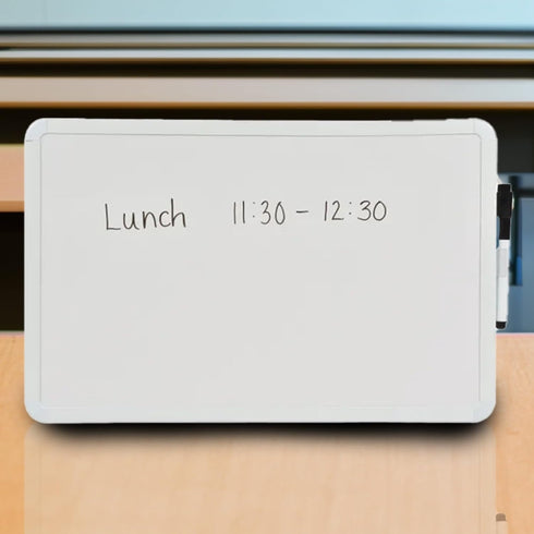 School Smart Dry Erase Board 11 x 17 Inches, White