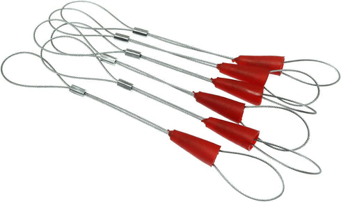 Cable Puller RLECS 6pcs Wire Traction Fish Tape Fastener Tool, Portable Cable Puller for Electrical Fish Tape