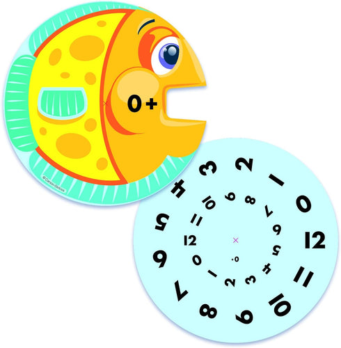 Carson Dellosa 18 Piece EZ-Spin Addition Math Manipulative Bulletin Board Cutouts & Décor for Math Classroom