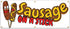 Sausage On A Stick 72" Banner Concession Stand Food Truck Single Sided