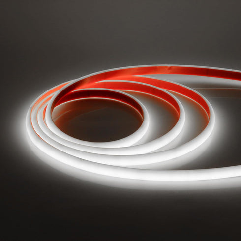 12V 320Leds/M IP68 Included),0.5M,White KISUFU COB LED Strip Light Neon Light Strip Waterproof Flexible LED Lights
