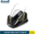 Excell EX-11419BK Desk Tape Dispenser with Non-Skid Base, 1" Core Desktop Tape Dispenser for Home, Office, Gift Store