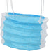RETYLY 12inch Hot Balloon Paper Lantern Ceiling Light Wedding, Blue