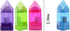 Alpurple 20 Eraser-2 1 PCS Manual Pencil Sharpener with in Single Hole Triangular Shape Handheld Crayon Sharpener
