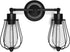 Tangkula Wall Sconce Wall Light Fixture Black Metal Industrial Vintage Rustic Retro
