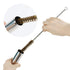 Brass Wire Bristles Brush Cleaning Set for Tube, Bottle, Pipe, Welding Slag and Rust Removal Tool, 5 Pieces