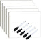 Dry Erase White Board, 5-Pack Personal Lapboard for Kids - White Lapboard for Individual Use and School Supplies