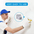 Drywall Repair Kit 12 Pieces Aluminum Wall Patch with 4/6/8 inch Fiber Mesh Over Galvanized Plate