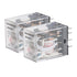 Baomain General Purpose Power Relay HH54PL AC 24V Coil with LED Indicator, Pack of 2