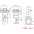 12mm Mini Latching Push Button On Off Switch, 6pcs Red & 6pcs Green, Self-Locking Micro Round Momentary Toggle Switch