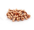 YXQ 50 Pcs Copper Solid Rivets, 1/4 Diameter 5/16 L Shank Round Head Fasteners, M6x8